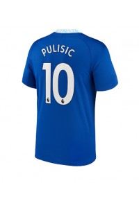 Chelsea Christian Pulisic #10 Fotballdrakt Hjemme Klær 2022-23 Korte ermer